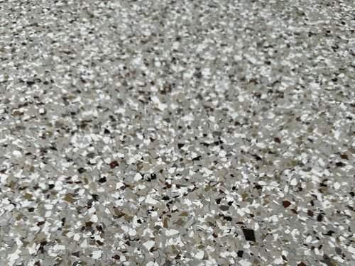 David M.'s finished epoxy garage floor, Lake Norman NC