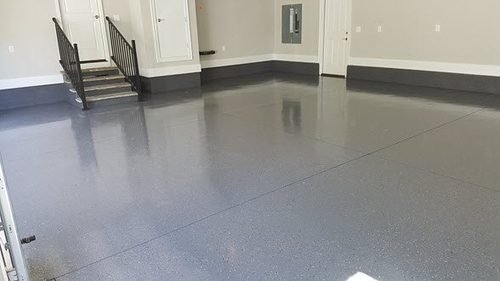 Daniel McEachern's epoxy garage floor by LKN Garage Epoxy, Lake Norman NC